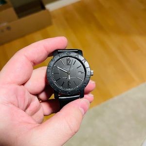 Bvlgari Carbon Gold Watch for sale!!